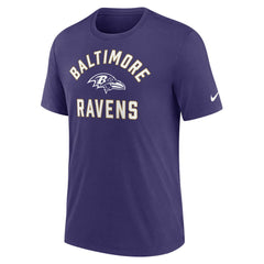 Baltimore Ravens Favorable Timeline Tri-Blend T-Shirt | NFL Outlet