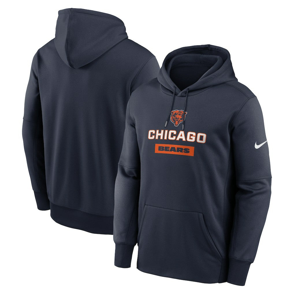 Chicago Bears Toss Sweep Performance Pullover Hoodie | NFL Outlet