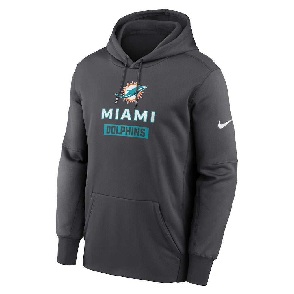Miami Dolphins Toss Sweep Performance Pullover Hoodie | NFL US