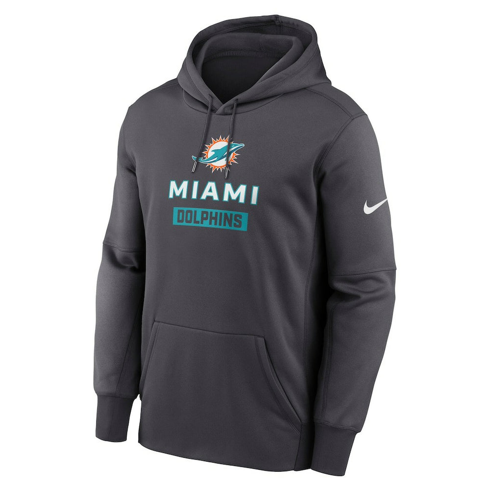 Miami Dolphins Toss Sweep Performance Pullover Hoodie | NFL US
