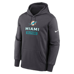Miami Dolphins Toss Sweep Performance Pullover Hoodie | NFL US