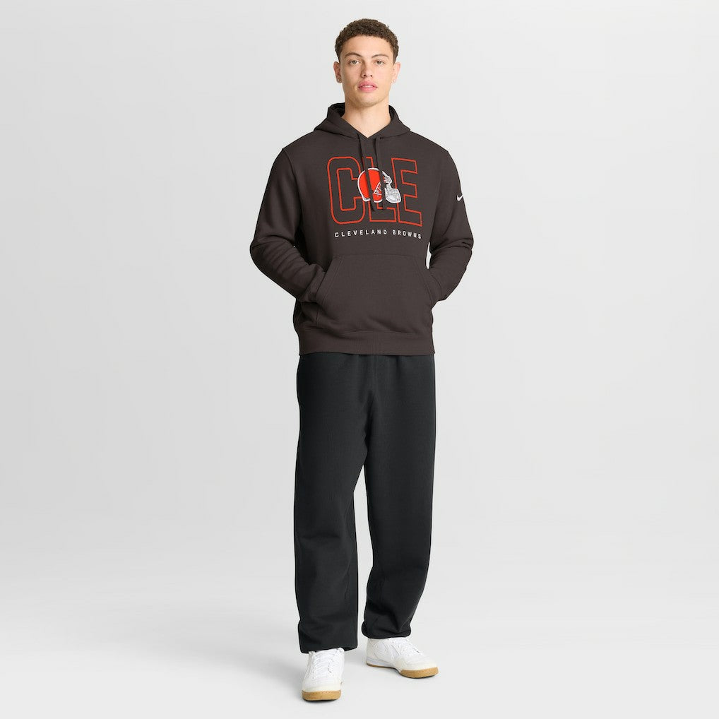 Cleveland Browns Busted Play Club Fleece Pullover Hoodie | NFL Sale