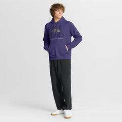 Baltimore Ravens Busted Play Club Fleece Pullover Hoodie | NFL US