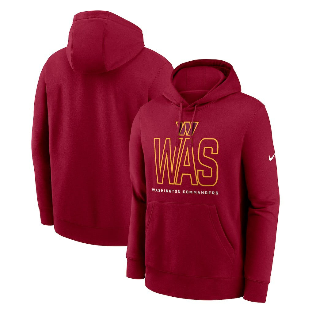 Washington Commanders Busted Play Club Fleece Pullover Hoodie | NFL US