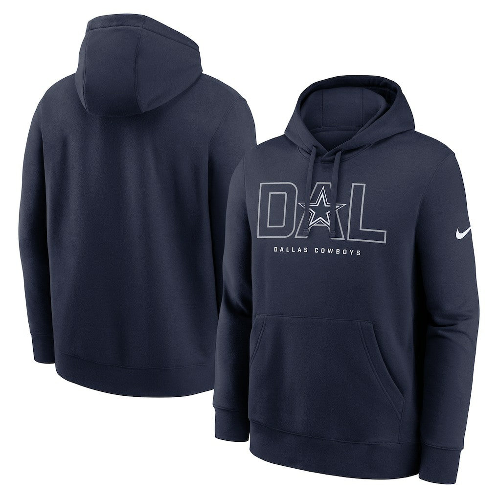 Dallas Cowboys Busted Play Club Fleece Pullover Hoodie | NFL Outlet