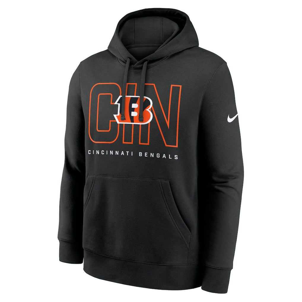 Cincinnati Bengals Busted Play Club Fleece Pullover Hoodie | NFL Hot
