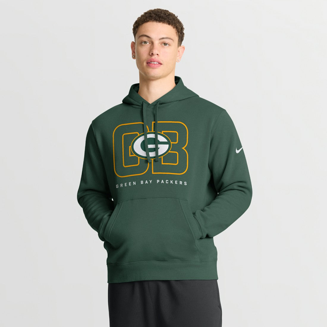 Green Bay Packers Busted Play Club Fleece Pullover Hoodie | NFL Sale
