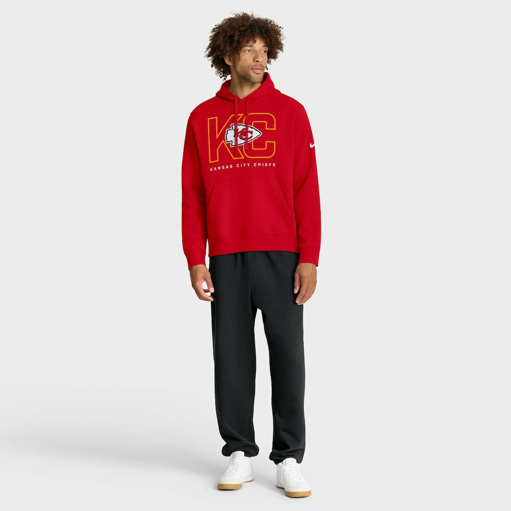 Kansas City Chiefs Busted Play Club Fleece Pullover Hoodie | NFL Online