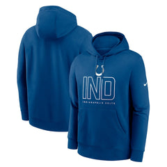 Indianapolis Colts Busted Play Club Fleece Pullover Hoodie | NFL Hot