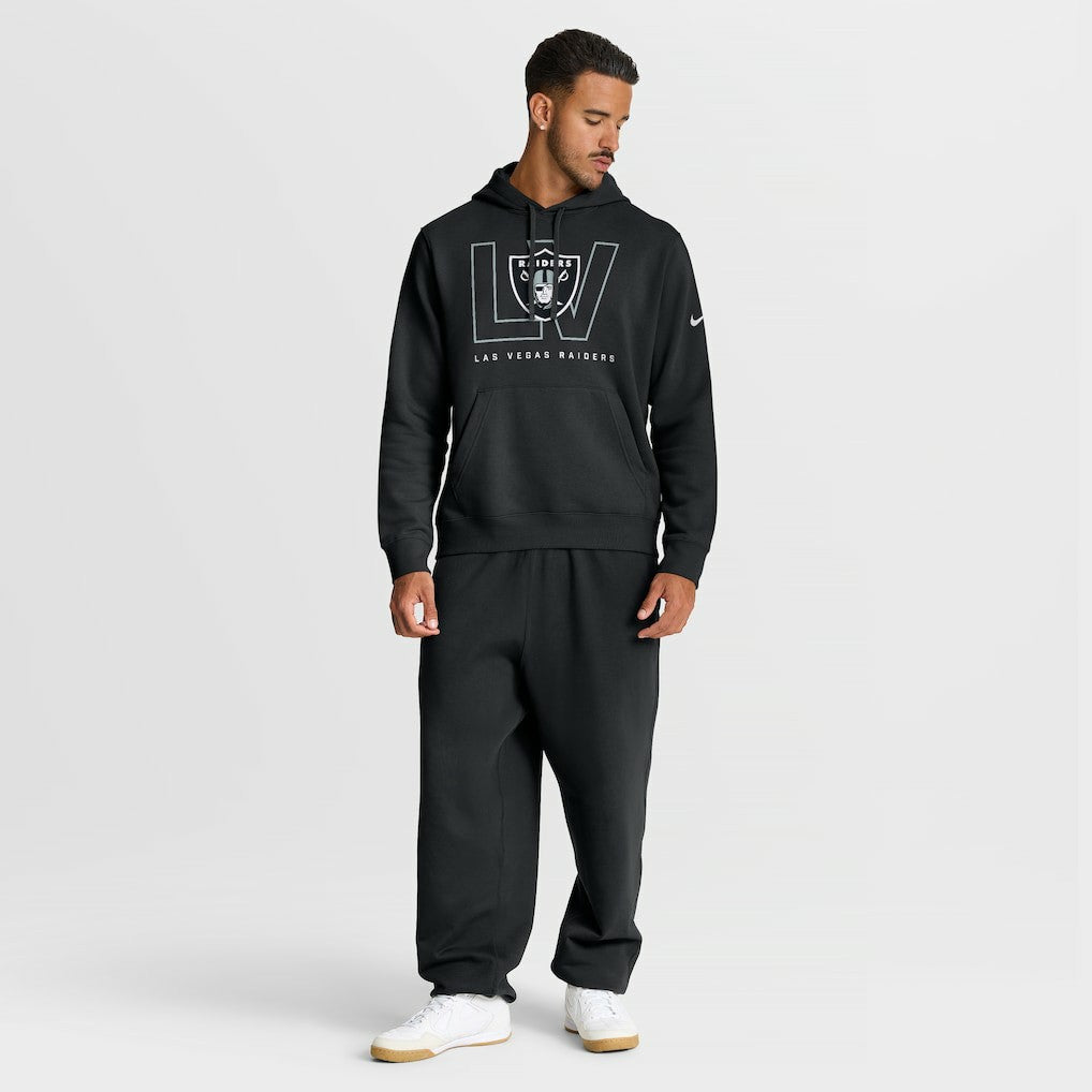 Las Vegas Raiders Busted Play Club Fleece Pullover Hoodie | NFL New