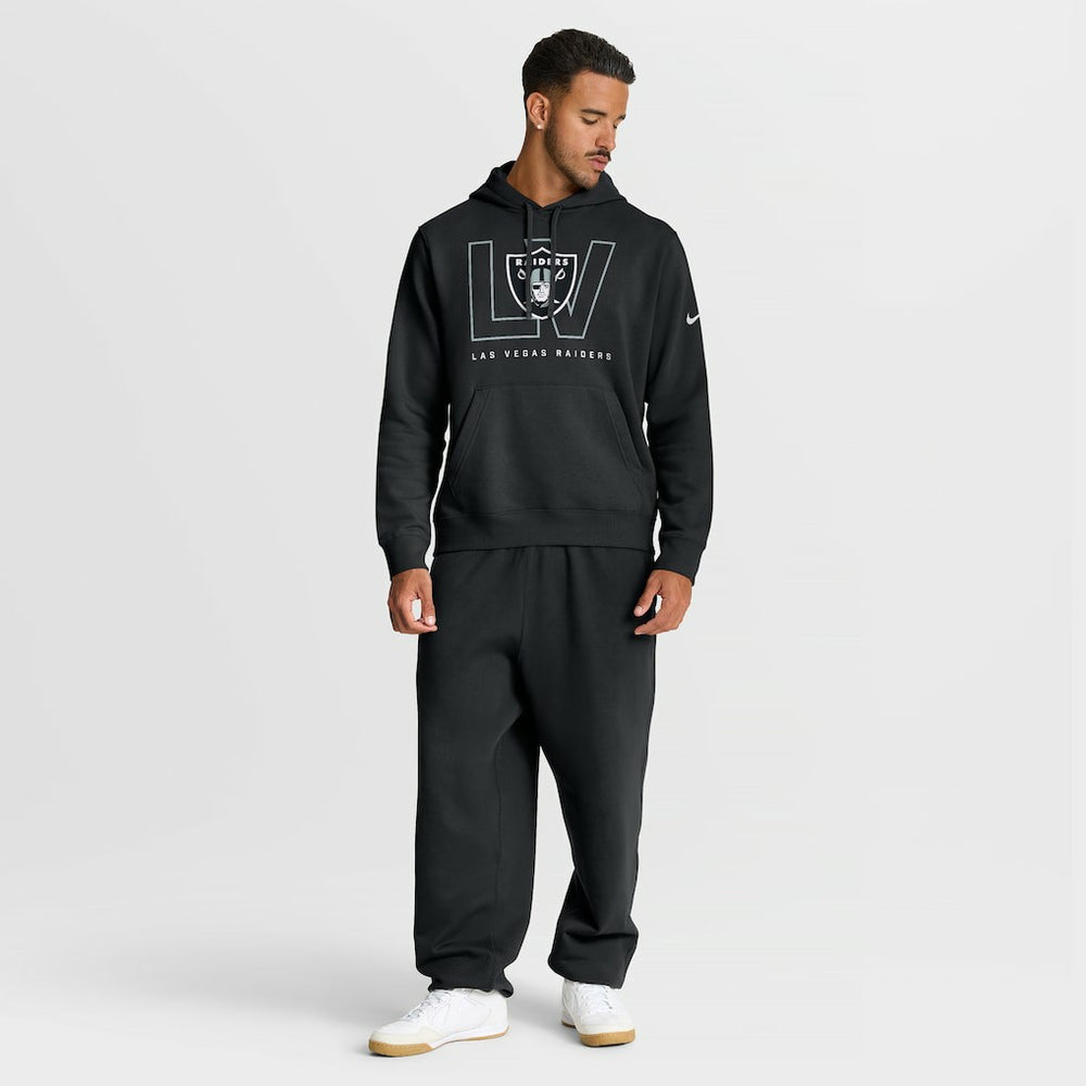 Las Vegas Raiders Busted Play Club Fleece Pullover Hoodie | NFL New