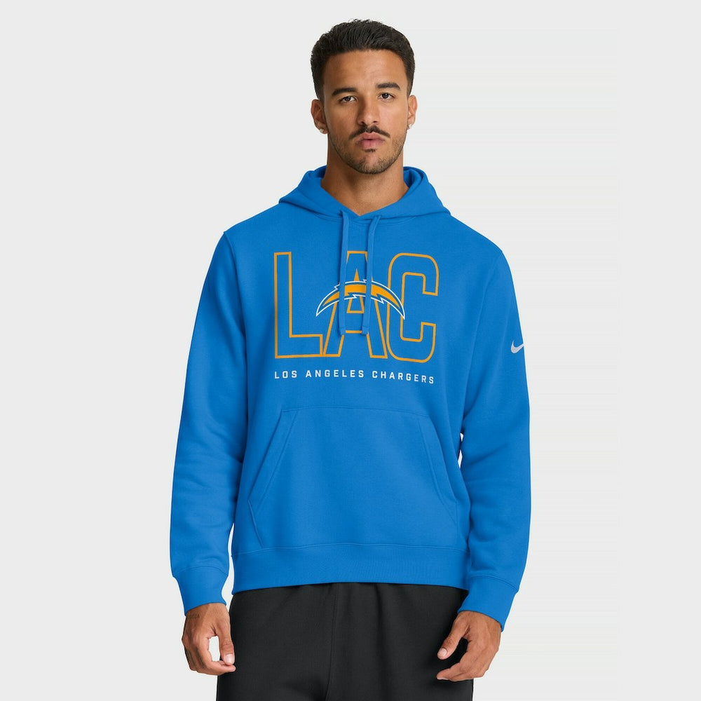 Los Angeles Chargers Busted Play Club Fleece Pullover Hoodie | NFL New