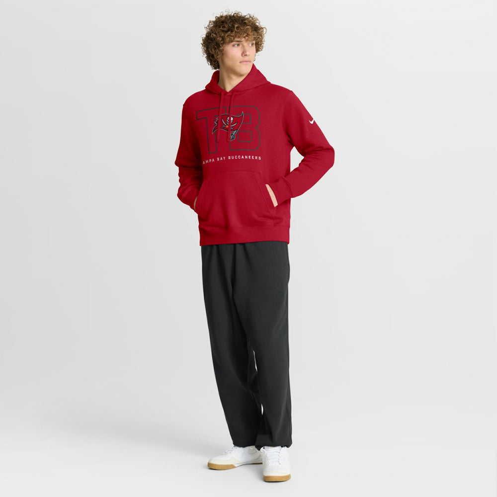 Tampa Bay Buccaneers Busted Play Club Fleece Pullover Hoodie | NFL Outlet