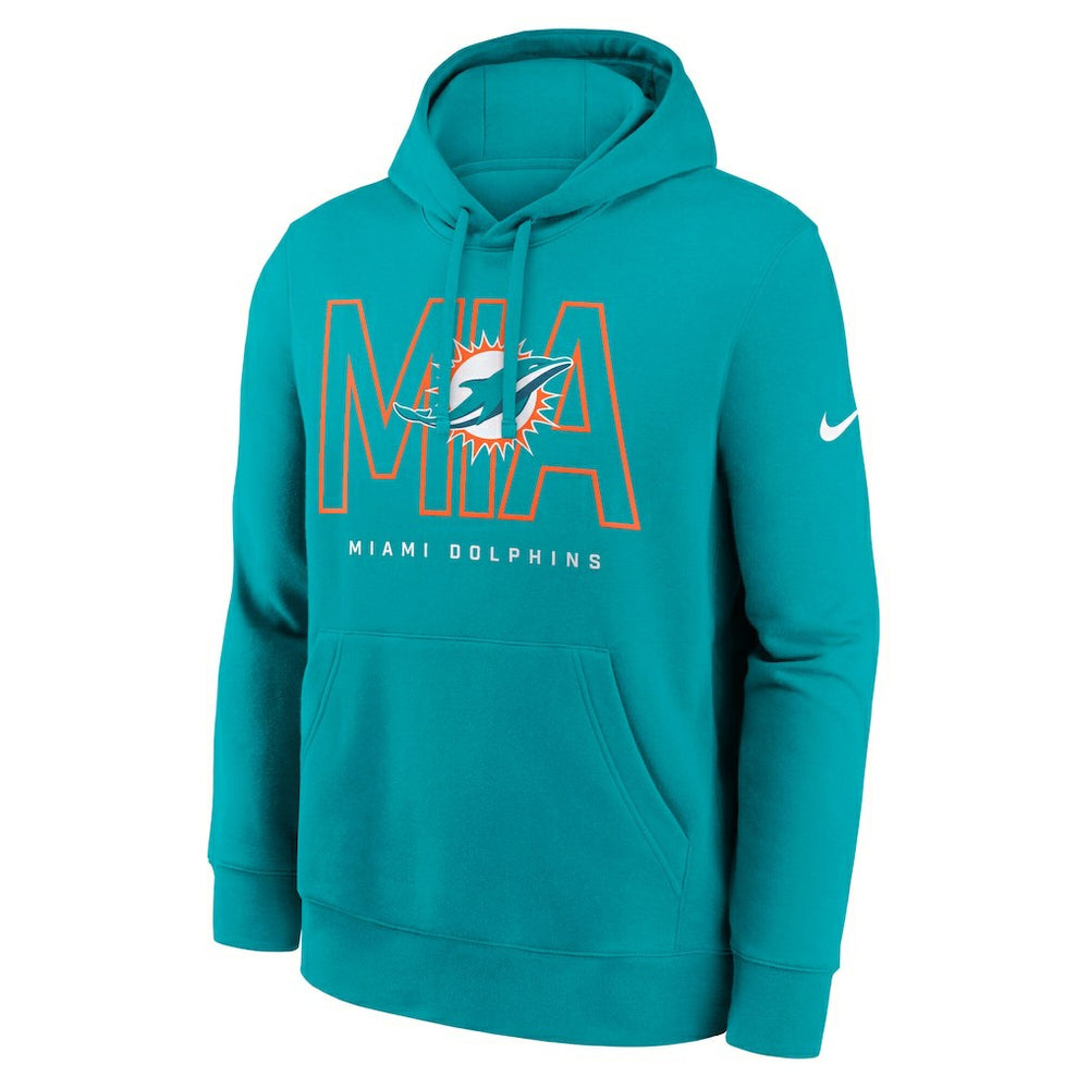 Miami Dolphins Busted Play Club Fleece Pullover Hoodie | NFL Online
