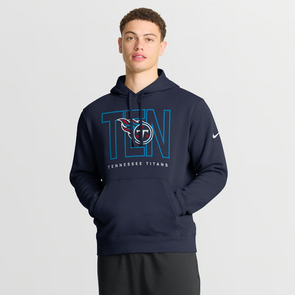 Tennessee Titans Busted Play Club Fleece Pullover Hoodie | NFL New