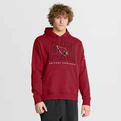 Arizona Cardinals Busted Play Club Fleece Pullover Hoodie | NFL Online