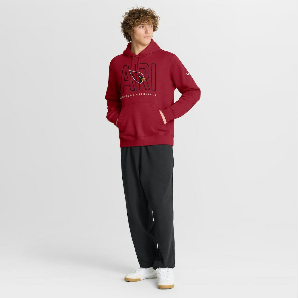 Arizona Cardinals Busted Play Club Fleece Pullover Hoodie | NFL Online