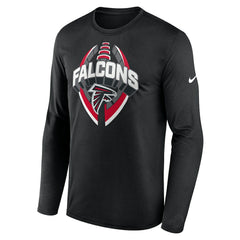 Atlanta Falcons Primetime Legend Icon Performance Long Sleeve T-Shirt | NFL Near me