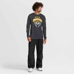 Green Bay Packers Primetime Legend Icon Performance Long Sleeve T-Shirt | NFL Discount