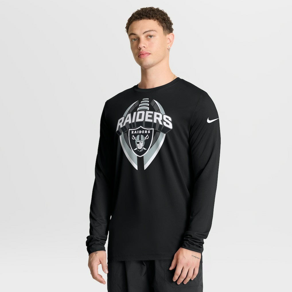 Las Vegas Raiders Primetime Legend Icon Performance Long Sleeve T-Shirt | NFL Near me