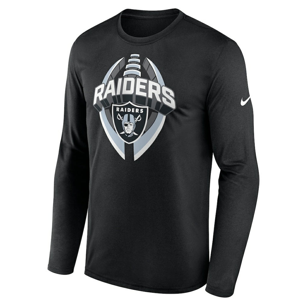Las Vegas Raiders Primetime Legend Icon Performance Long Sleeve T-Shirt | NFL Near me