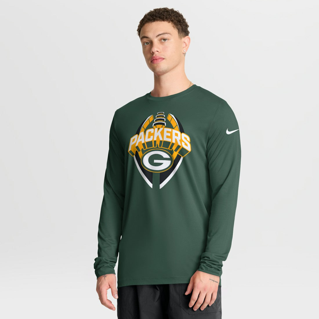 Green Bay Packers Primetime Legend Icon Performance Long Sleeve T-Shirt | NFL Hot