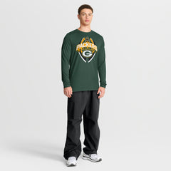 Green Bay Packers Primetime Legend Icon Performance Long Sleeve T-Shirt | NFL Hot
