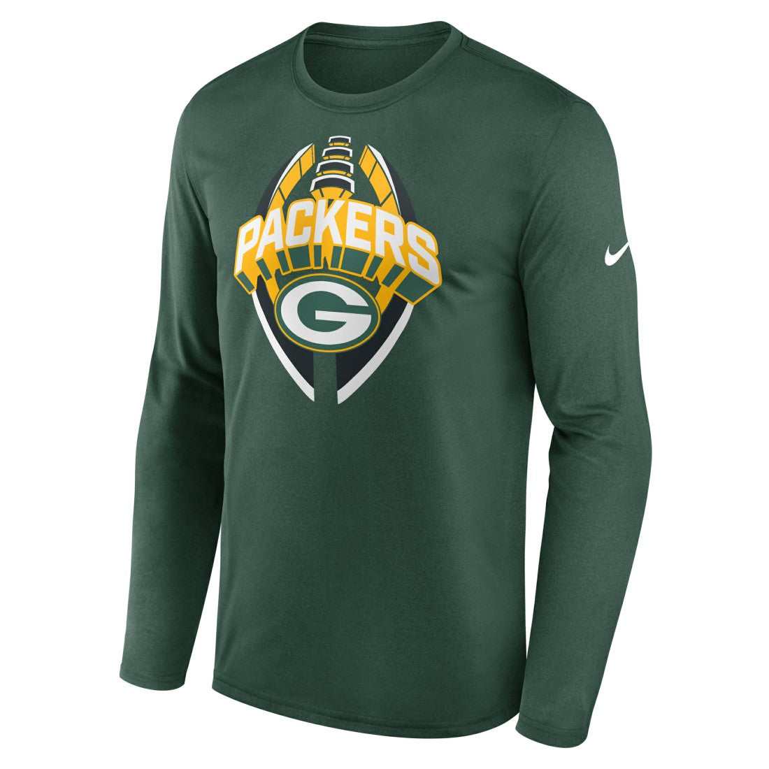 Green Bay Packers Primetime Legend Icon Performance Long Sleeve T-Shirt | NFL Hot