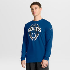 Indianapolis Colts Primetime Legend Icon Performance Long Sleeve T-Shirt | NFL Outlet