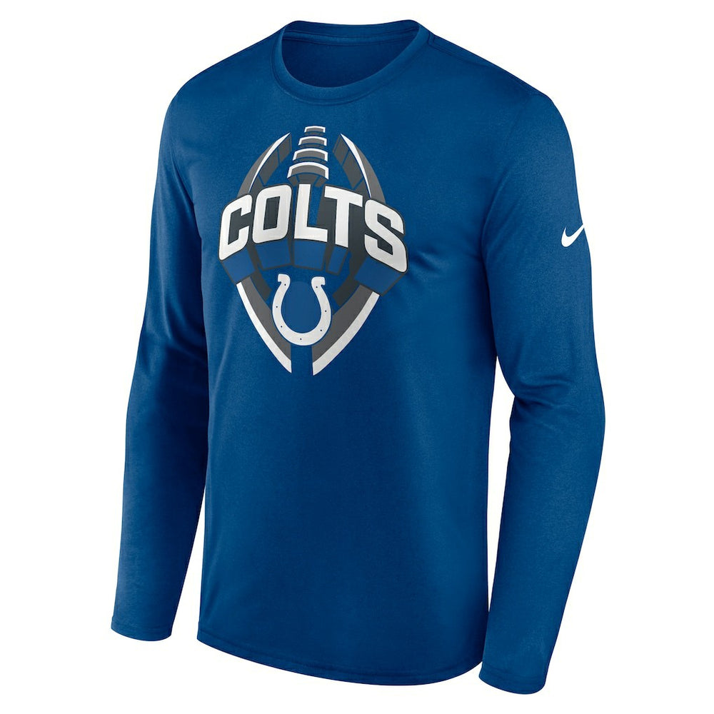 Indianapolis Colts Primetime Legend Icon Performance Long Sleeve T-Shirt | NFL Outlet