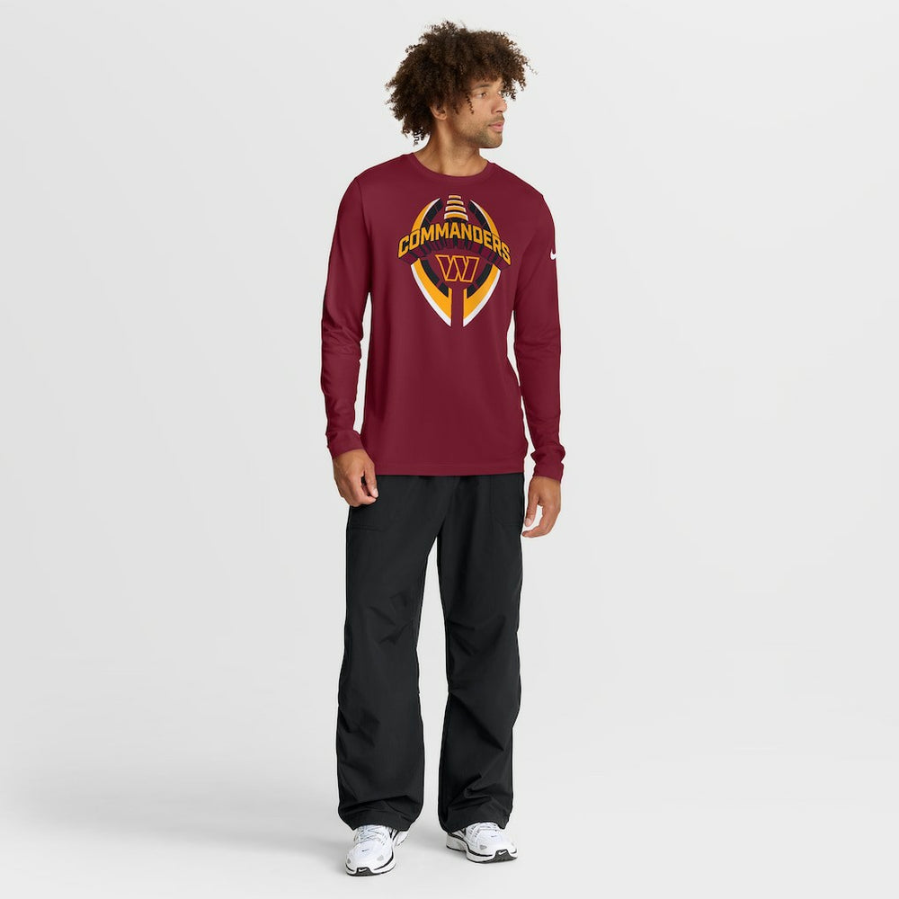 Washington Commanders Primetime Legend Icon Performance Long Sleeve T-Shirt | NFL Sale