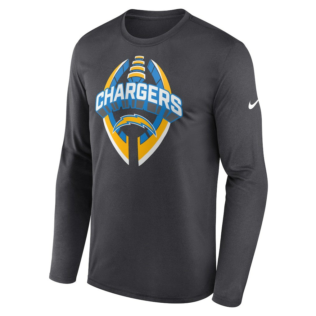 Los Angeles Chargers Primetime Legend Icon Performance Long Sleeve T-Shirt | NFL Online
