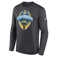 Los Angeles Chargers Primetime Legend Icon Performance Long Sleeve T-Shirt | NFL Online