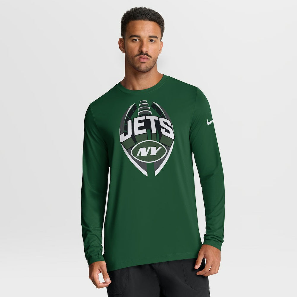 New York Jets Primetime Legend Icon Performance Long Sleeve T-Shirt | NFL Online