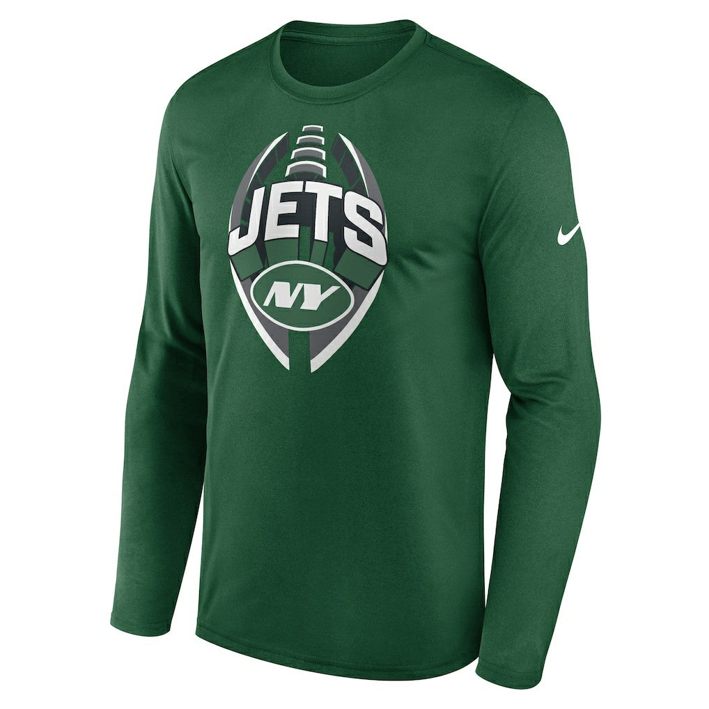 New York Jets Primetime Legend Icon Performance Long Sleeve T-Shirt | NFL Online