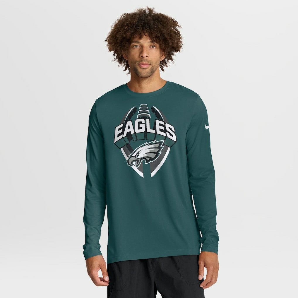 Philadelphia Eagles Primetime Legend Icon Performance Long Sleeve T-Shirt | NFL US