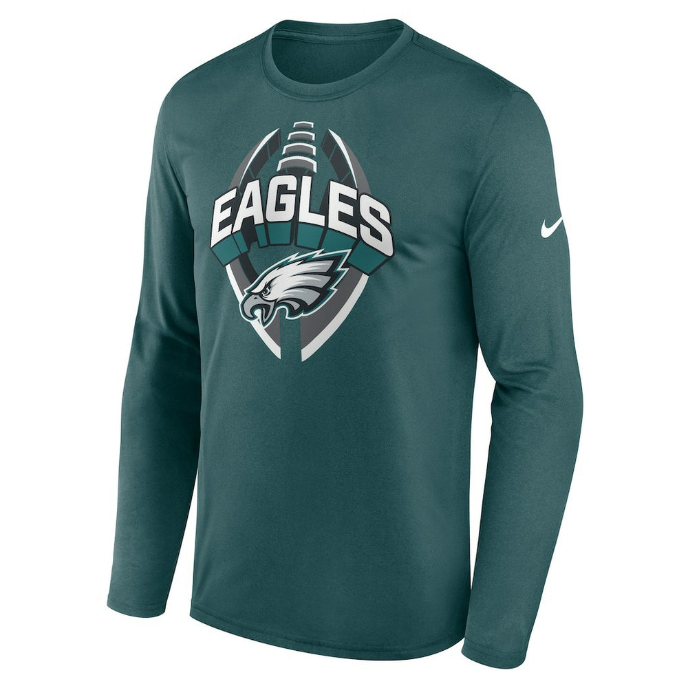 Philadelphia Eagles Primetime Legend Icon Performance Long Sleeve T-Shirt | NFL US