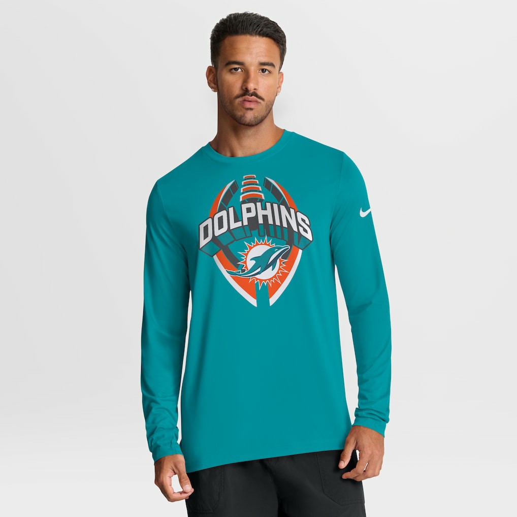 Miami Dolphins Primetime Legend Icon Performance Long Sleeve T-Shirt | NFL On sale