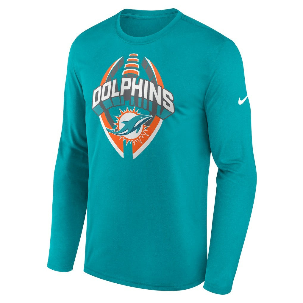 Miami Dolphins Primetime Legend Icon Performance Long Sleeve T-Shirt | NFL On sale