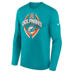 Miami Dolphins Primetime Legend Icon Performance Long Sleeve T-Shirt | NFL On sale