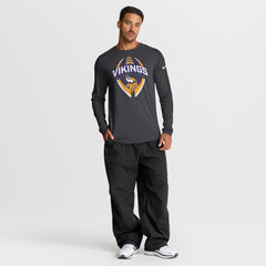 Minnesota Vikings Primetime Legend Icon Performance Long Sleeve T-Shirt | NFL New