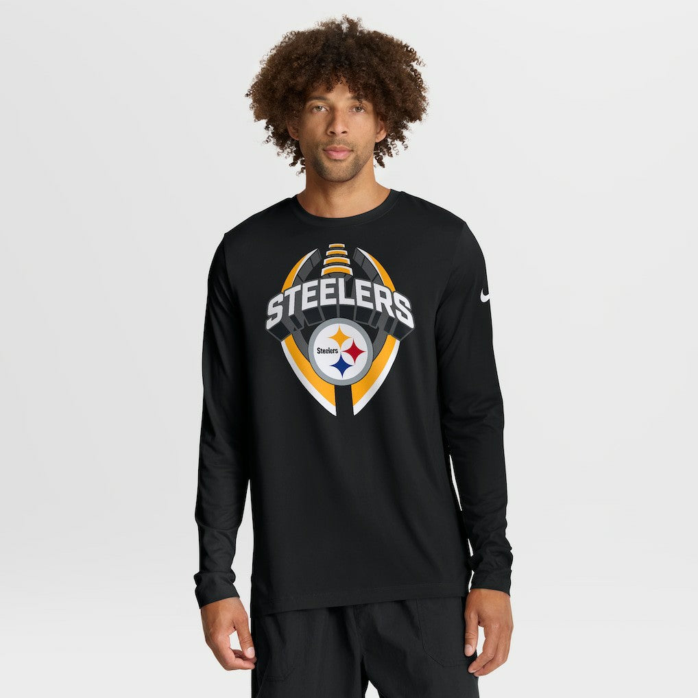 Pittsburgh Steelers Primetime Legend Icon Performance Long Sleeve T-Shirt | NFL US