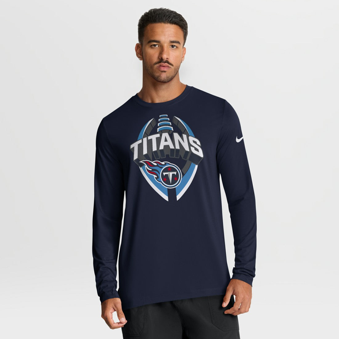 Tennessee Titans Primetime Legend Icon Performance Long Sleeve T-Shirt | NFL New