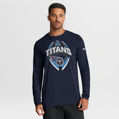Tennessee Titans Primetime Legend Icon Performance Long Sleeve T-Shirt | NFL New