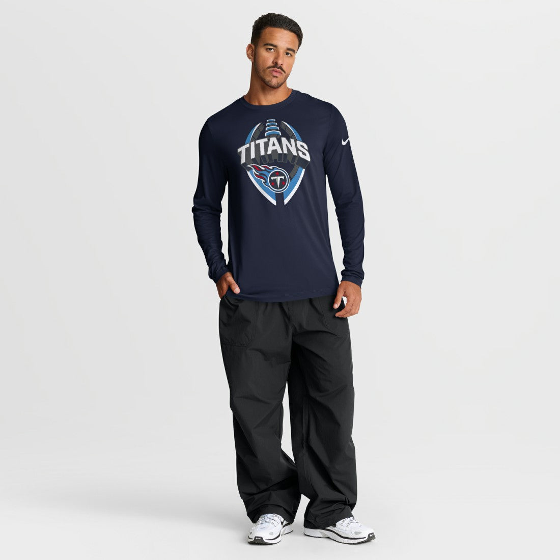 Tennessee Titans Primetime Legend Icon Performance Long Sleeve T-Shirt | NFL New