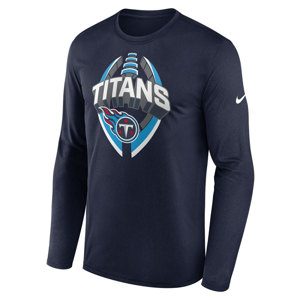 Tennessee Titans Primetime Legend Icon Performance Long Sleeve T-Shirt | NFL New