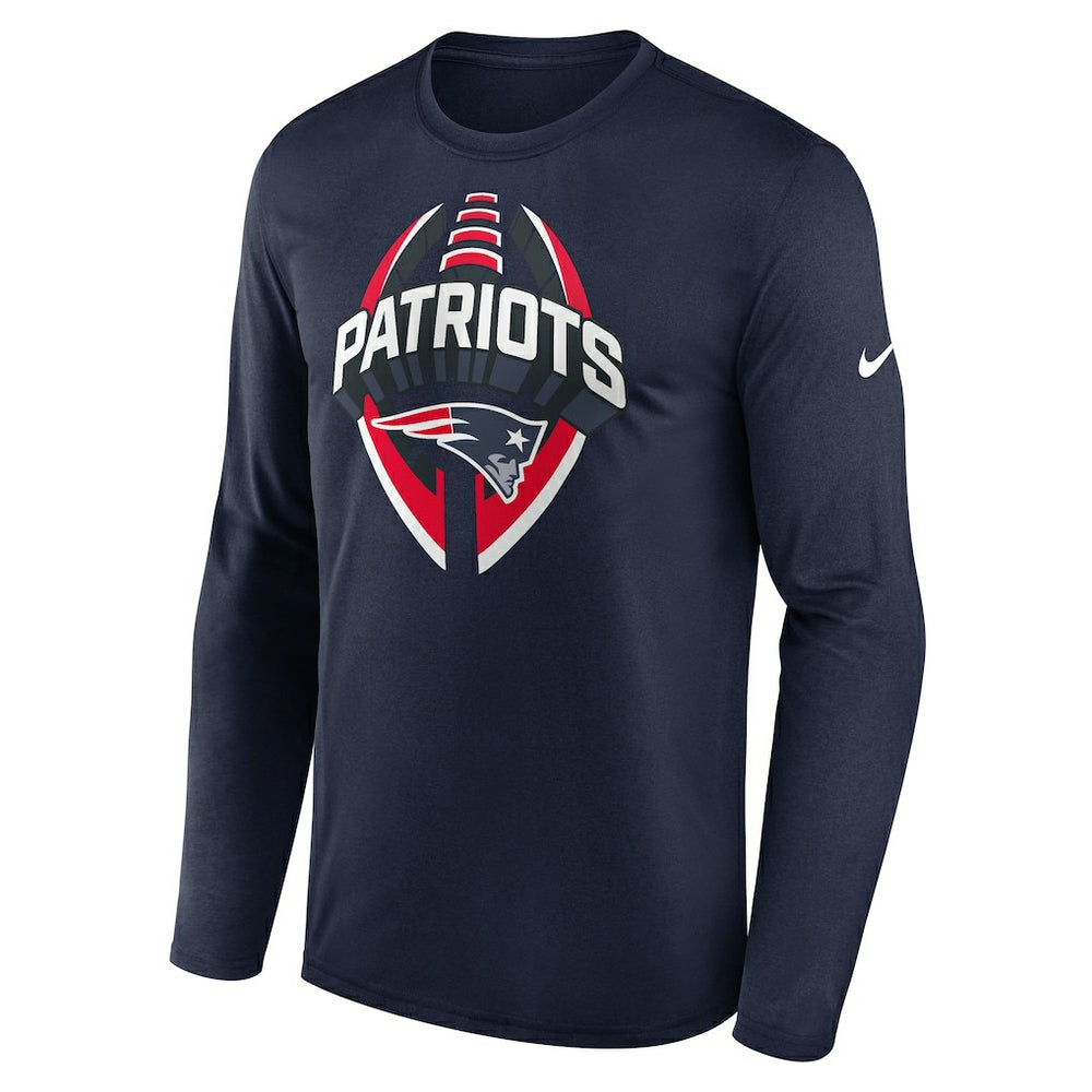 New England Patriots Primetime Legend Icon Performance Long Sleeve T-Shirt | NFL Discount