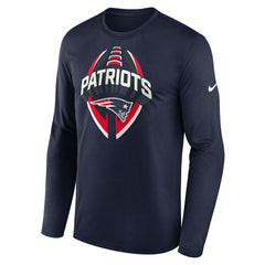 New England Patriots Primetime Legend Icon Performance Long Sleeve T-Shirt | NFL Discount