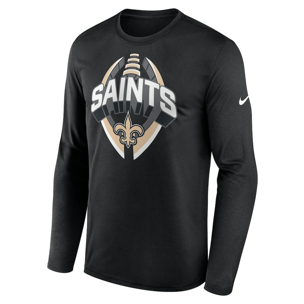 New Orleans Saints Primetime Legend Icon Performance Long Sleeve T-Shirt | NFL Sale
