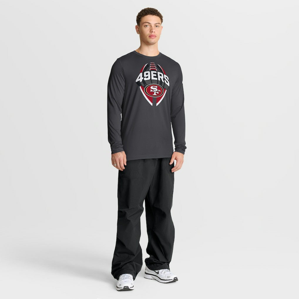 San Francisco 49ers Primetime Legend Icon Performance Long Sleeve T-Shirt | NFL New